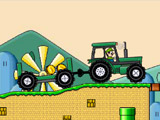 Играть на Mario Tractor 2