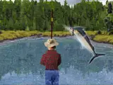 Bass fishing game