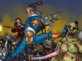 Juega en Ninja Vs Zombies 2