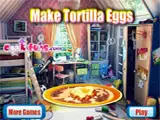 Make Tortilla Eggs