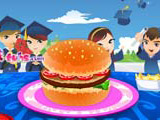 Играть на School Hamburger Deco