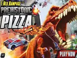 T-Rex Rampage Prehistoric Pizza