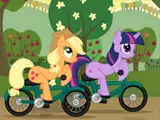 little pony bike racing