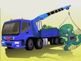 Играть на Sea Monster Crane Parking