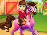 Jouez sur Baby Barbie Pony Caring