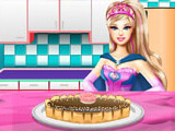 Jouez sur Barbie Chocolate Cake