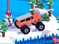 Monster Truck 3D Winter 🕹️ Jogue no Jogos123