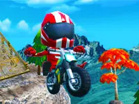 Crazy 2 Player Moto Racing