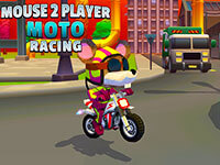 Mouse 2 Player Moto Racing