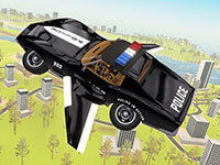 Jouez sur Flying Car Game Police