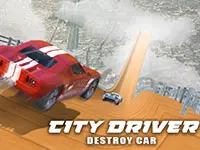 City Driver Destroy Car
