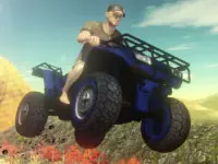 ATV Riding Over Obstacles