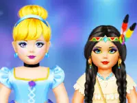 American Doll In Princess Style