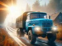 Play on Simulator Of A Powerful Truck ZIL 130