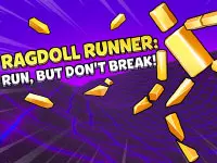 Juega en Ragdoll Runner: Run, But Don't Break!