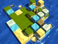 Juega en Cube Island : ASMR Relax Puzzle