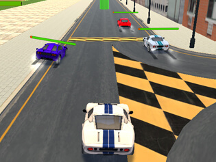 stunt derby racers