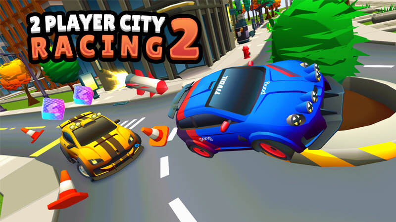 2 Player City Racing 2